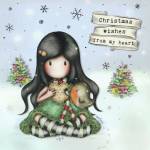 Santoro Коледна картичка Santoro Gorjuss - Christmas Friend (XGJ003)