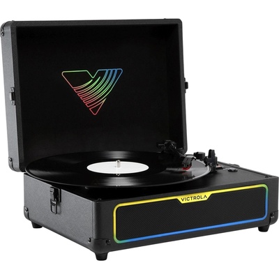 Victrola VSC-700SB Journey Glow Glow Black Portable грамофон (5060647650469)