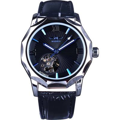 Winner Часовник Winner SO-14459 - Черен KP14459 (SO-14459)