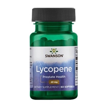 Swanson Lycopene 60 ks gelové tablety 20 mg