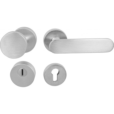 MPkovania TI - CUBO/NELA - R 3233/4158 PZ plus guľa/kľučka ľavá chróm matný