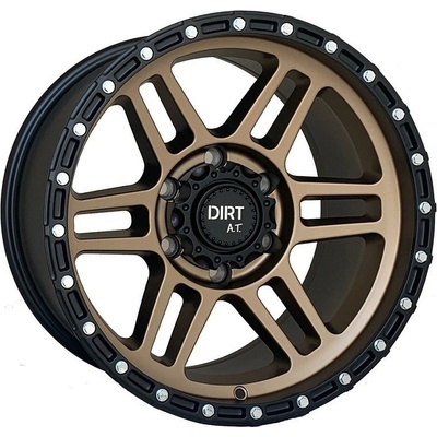 DIRT A.T D111 9x17 6x139,7 ET12 bronze black lip