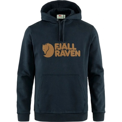 Fjällräven Мъжки суичър Fjällräven Fjällräven Logo Hoodie - Dark Navy - размер XL (017-2537-0115)