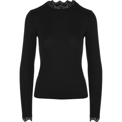 Vero Moda TRIKO S KRAJKOU ČERNÉ