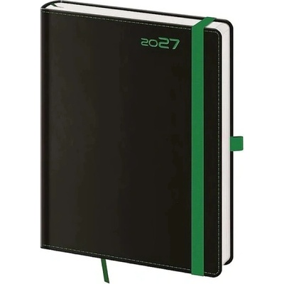 Helma B6 Týdenní 2027 Black Green