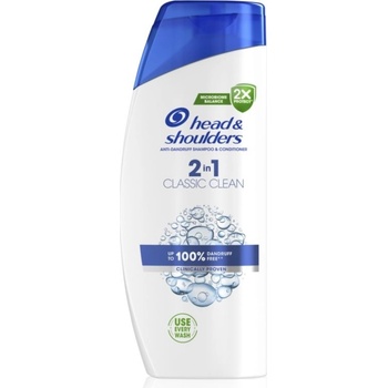 Head & Shoulders Classic Clean šampon proti lupům 2 v 1 625 ml