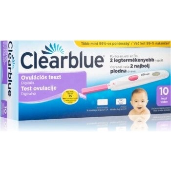 Glynn Aesthetics Clearblue digitální ovulační test 10 ks