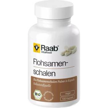 Raab Vitalfood Bio Psyllium Husks Caps [100 капсули]