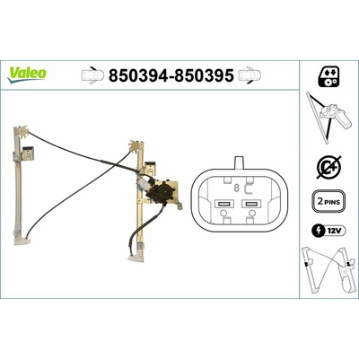 Zvedací zařízení oken VALEO 850394
