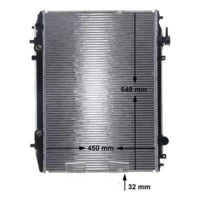 MAHLE Chladič vody MAO CR 1692 000S