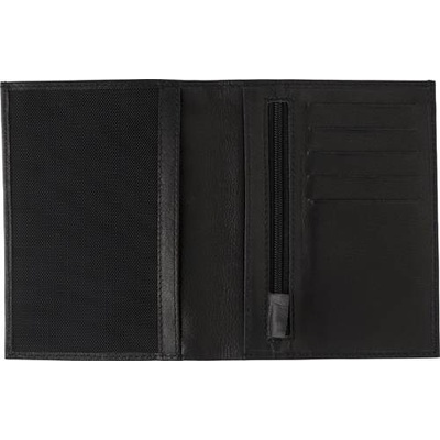 Kožená peňaženka s RFID ochranou čierna