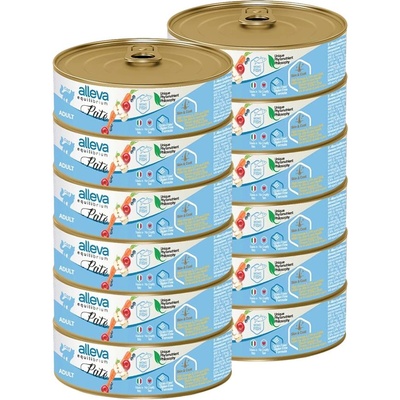 Alleva EQUILIBRIUM Paté Cat Sterilized salmon 12 x 85 g