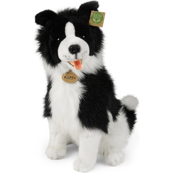 Rappa Еко плюшена играчка Бордър Коли, седящо, 40 см (242739)