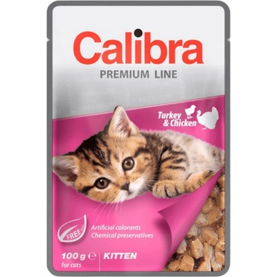 Calibra Premium Line Kitten Turkey & Chicken 100 g