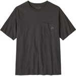 Patagonia Мъжка тениска Patagonia Fitz Roy Massif Pocket Tee T-shirt - Ink Black - размер XXL (217-0786-0215)