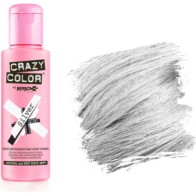 Crazy Color barva na vlasy SILVER