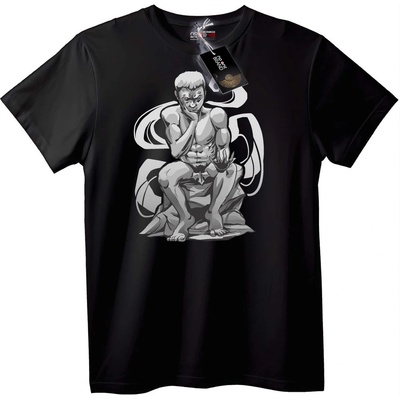 NOONEBRAND Тениска Saitama аниме - 2XL, White