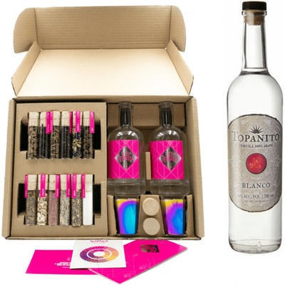 Do Your Tequila + Topanito Blanco 100% Agave 50% (set 1 x , 1 x 0.7 L)