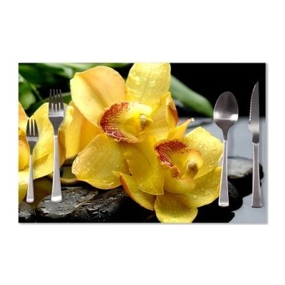 Sablio prostírání Žluté orchideje 40x30cm
