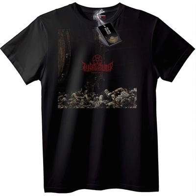 NOONEBRAND Тениска Bury the Sufferer Band - XXS, White