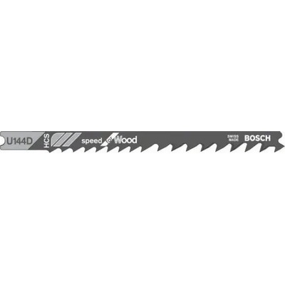 Нож за зеге Bosch с U-захват 82/100 мм, 5.6-12.7 TPI, праволинейно, U 144 D-2 608 630 568