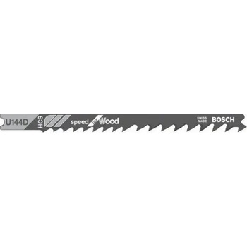 Bosch Нож за зеге Bosch с U-захват 82/100 мм, 5.6-12.7 TPI, праволинейно, U 144 D-2 608 630 568