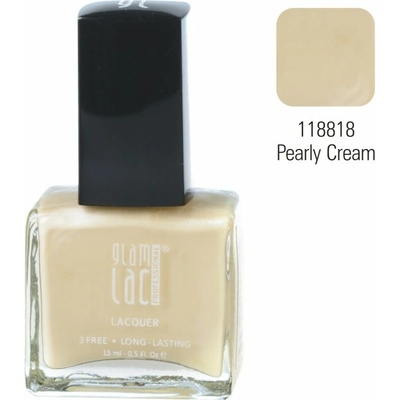 GlamLac Lak na nehty 118818 Pearly Cream 15 ml