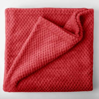 DecoKing Deka z mikrovlákna Toby červená 220x240