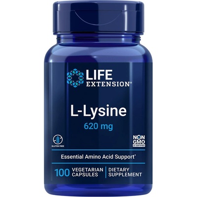 Life Extension L-Lysine 620 mg 100 kapslí