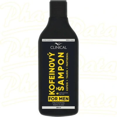 CLINICAL NUTRICOSMETICS Clinical Kofeinový šampon FOR MEN 250 ml