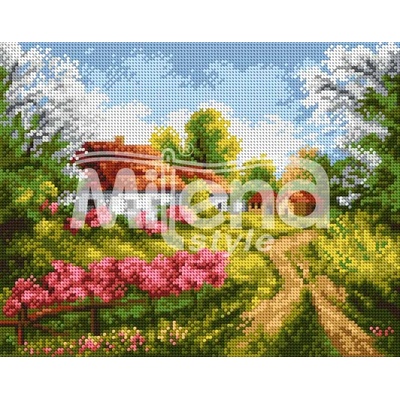 Milena Style Пейзаж - гоблен с щампа без конци