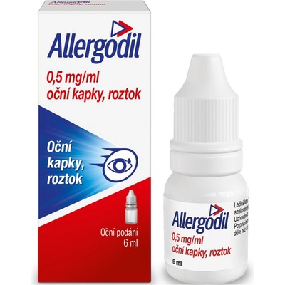 ALLERGODIL OPH 0,5MG/ML OPH GTT SOL 6ML