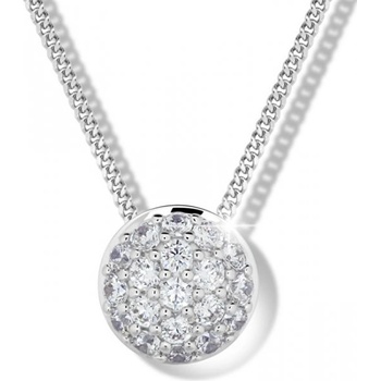 Modesi Slušivý náhrdelník zo striebra M41091