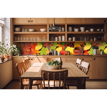 DIMEX ART s. r. o Фототапет за кухня - листа 420 x 60 см