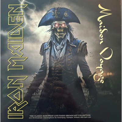 Iron Maiden Maiden Voyage Red Cloudy Vinyl LP
