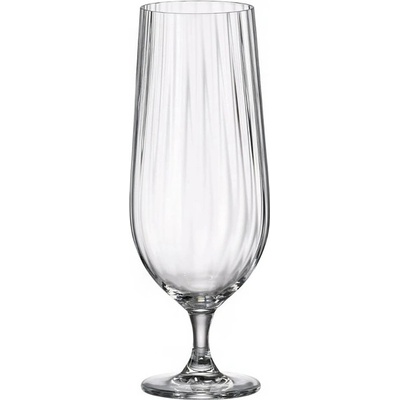 Bohemia Crystal Sklenice na pivo Columba Optic 6 x 470 ml