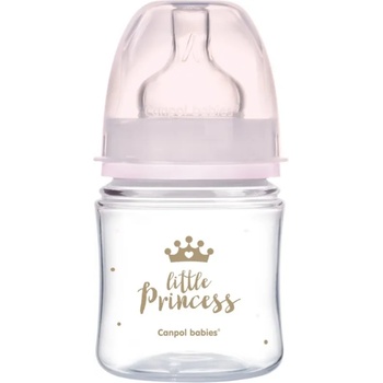Image 1 of Canpol babies Royal Baby бебешко шише 0m+ Pink 120ml