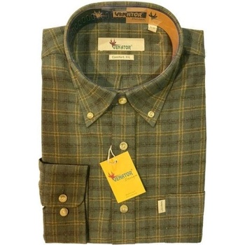 Venator flanelová košeľa Tmavá kockovaná