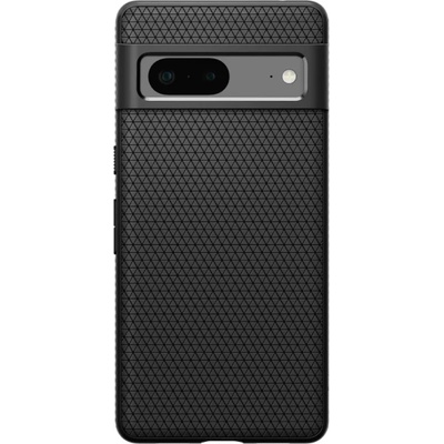 Spigen Калъф Spigen - Liquid Air, Pixel 7, черен (8809811862492)