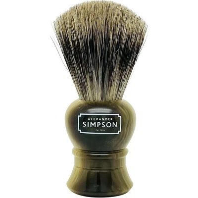 Simpson Islington Faux Horn Pure Badger S – Zbozi.Blesk.cz
