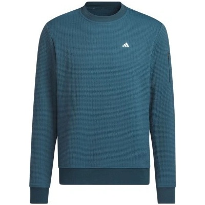 adidas pánský golfový svetr Ultimate 365 Tour COLD.RDY Crewneck modrá