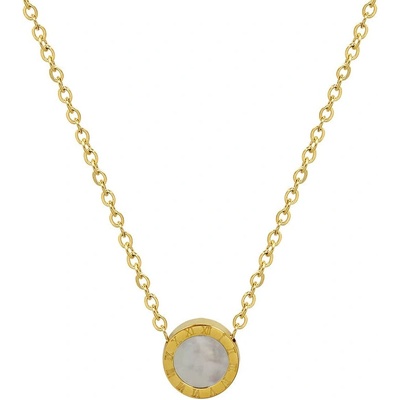 Ornamenti Pozlacený white shell gold ORT300016