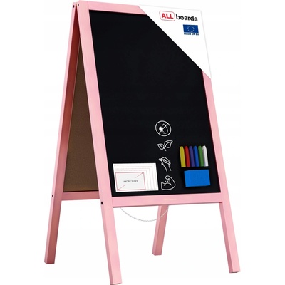 Allboards Reklamní áčko s křídovou tabulí 118 x 61 cm, PK96P