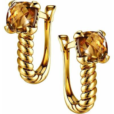Zlaton Náušnice žluté zlato s kamenem visací 1.5 cm 2.9 g 2.9g 000940506242