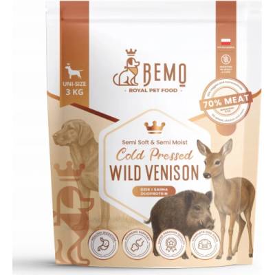 BEMO Cold Pressed Wild Venison 3 kg