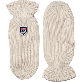 Hestra Ръкавици Hestra Basic Wool Mitt Gloves - Off-White - размер 6 (EU) (202-6072-0411)