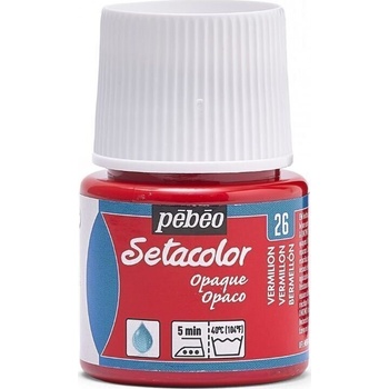 Pébéo Setacolor Боя за плат 26 Vermilion 45 ml 1 бр (69.3026)