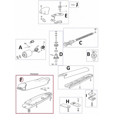 PRWNG09 kit krytu pre WINGO WG3524/ 4024/ 5024
