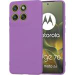 Techsuit Калъф за Motorola Edge 70 - Techsuit SoftFlex - Лилав (KF2360734)