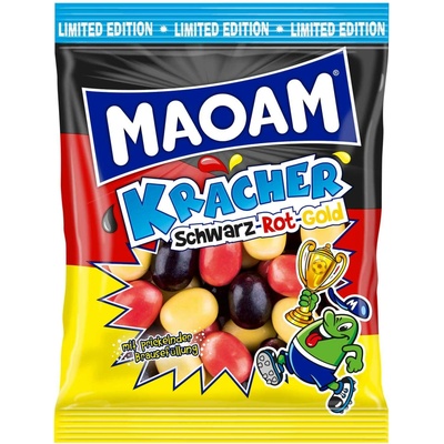 Maoam Kracher Schwarz-Rot-Gold 200 g